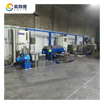 500KG/Η γραμμή εξαγωγής πετρελαίου αβοκάντο με ψυχρή πίεση με μηχάνημα εκχύλισης με φυγοκέντρωση