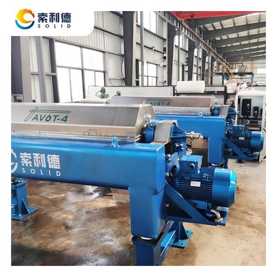 3000-4000KG/h Δυνατότητα 3 Φάσης Αποσβεστήρας Κεντρίφουγα για εξοπλισμό εξαγωγής ελαιολάδου