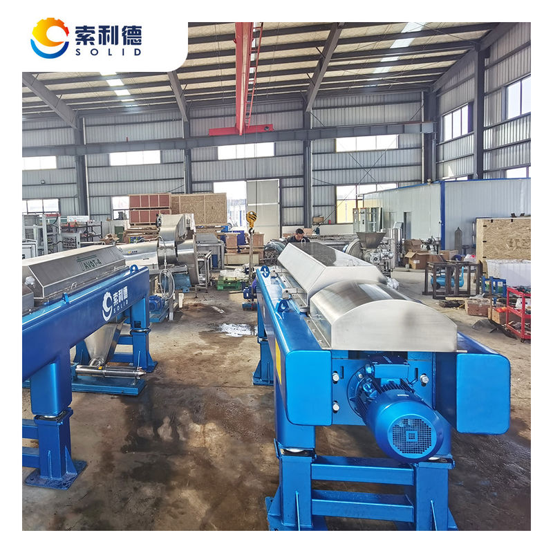 3000-4000KG/h Δυνατότητα 3 Φάσης Αποσβεστήρας Κεντρίφουγα για εξοπλισμό εξαγωγής ελαιολάδου